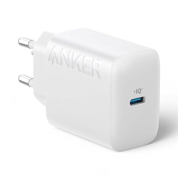 Anker 20W USB-C Fast Wall Charger – Compact, Safe, and Quick Charging for iPhone and iPad