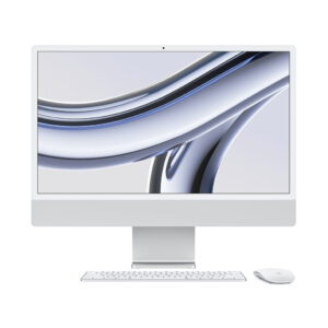 Apple iMac MQRK3LL-A - M3 Chip - 24 - 8-Core CPU - 10-Core GPU- 8GB Ram - 512GB SSD - Silver