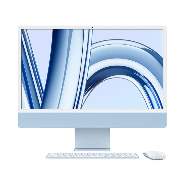 Apple iMac Z19L000ZA - M3 Chip - 24 - 8-Core CPU - 10-Core GPU - 24GB Ram - 1TB SSD - English Numeric Keyboard - Blue