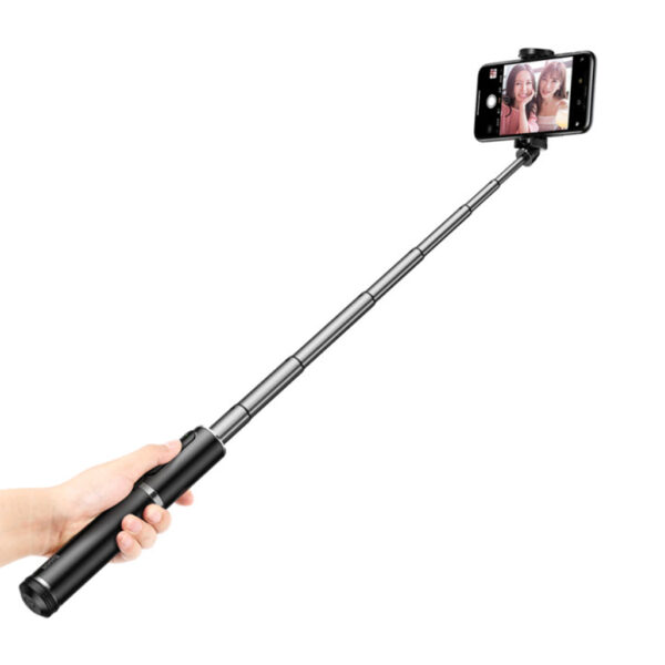 Baseus Fully Folding Selfie Stick with Tripod and Bluetooth Control - Aluminum Alloy - Image 3