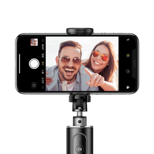 Baseus Fully Folding Selfie Stick with Tripod and Bluetooth Control - Aluminum Alloy - Image 6