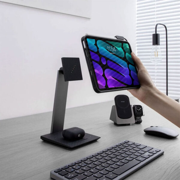 Pitaka MagEZ Charging Stand MES2103 for iPad With Wireless Charging - Image 6