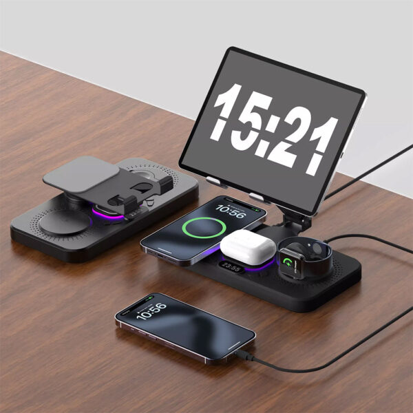 Y21 - 6-in-1 Wireless Charging Dock - Image 3