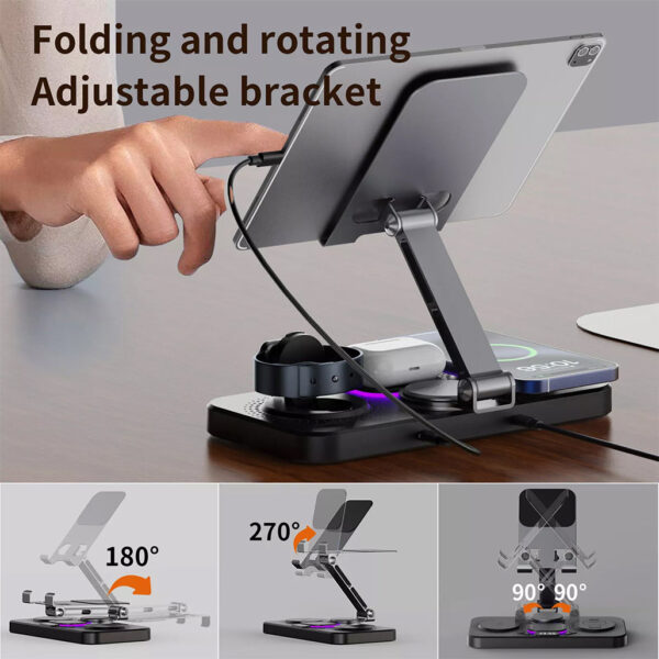 Y21 - 6-in-1 Wireless Charging Dock - Image 5